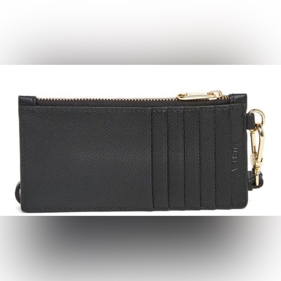 Furla Classic Credit Card Case Black NWT and Box - Picture 7 of 7